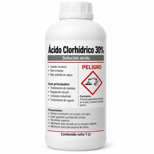 Ácido  Clorhídrico 30%