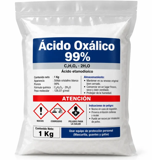 Ácido Oxálico 99% 1KG