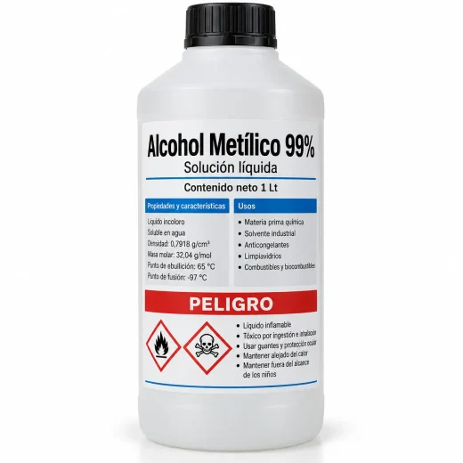 Alcohol Metílico 99%