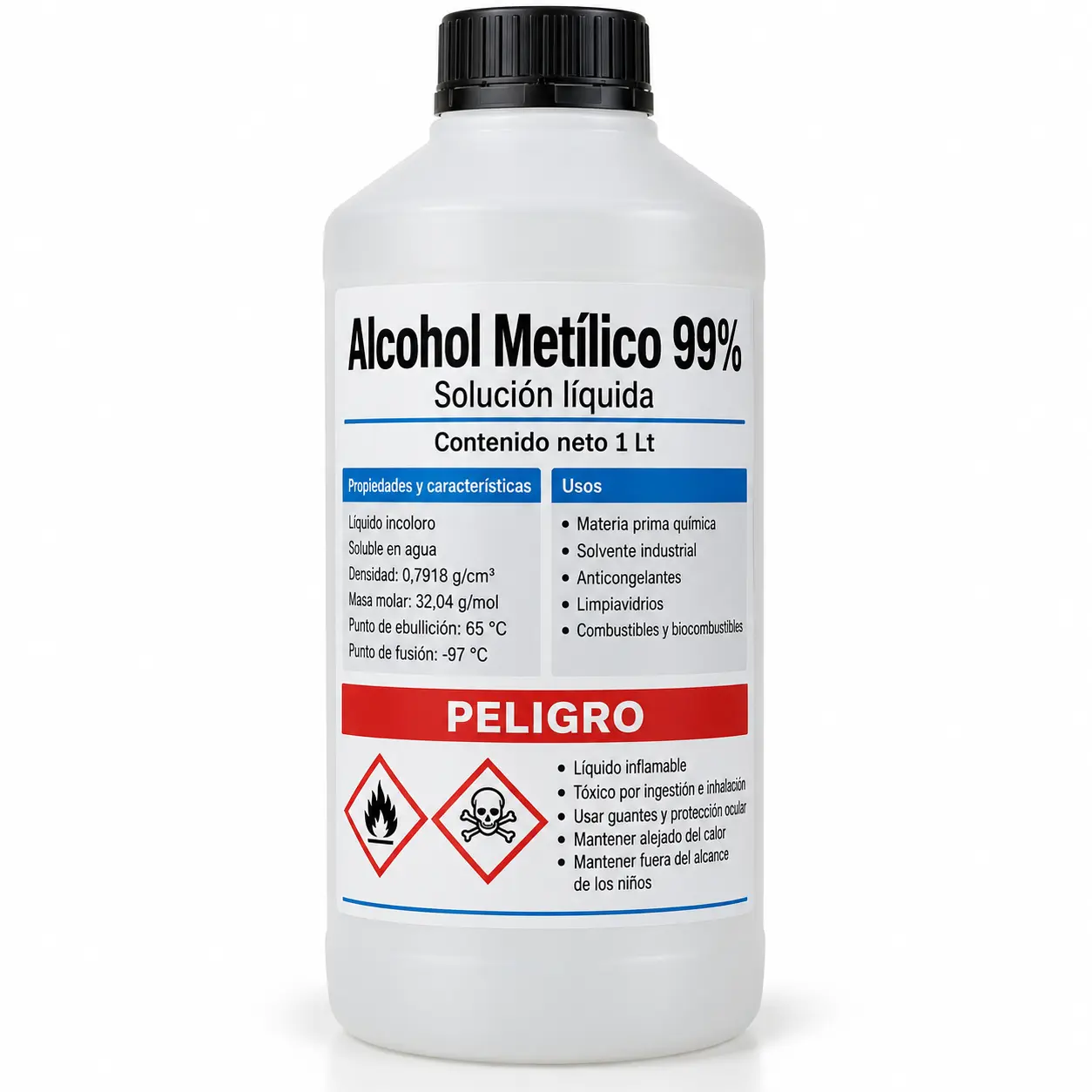 Alcohol Metilico 99 1 Alcohol Metílico 99%