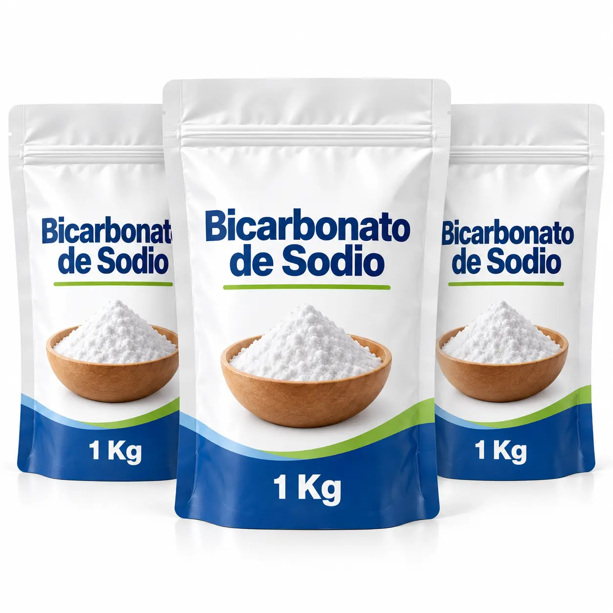 Bicarbonato de Sodio 1 Kg Pack de 3 Bicarbonato de Sodio 1 Kg Pack de 3