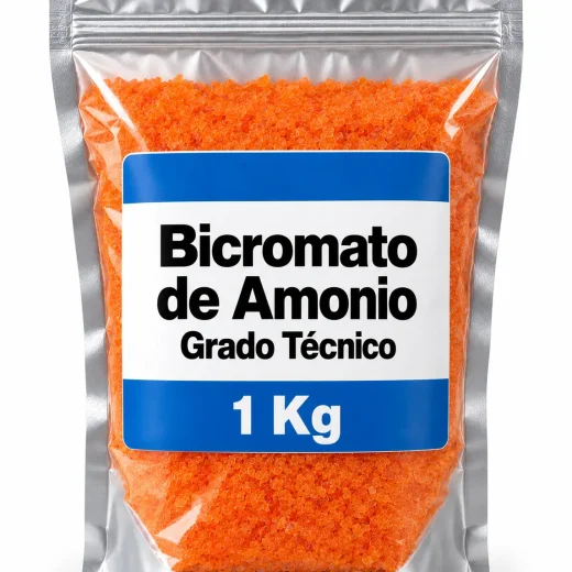 Bicromato de Amonio Grado Técnico 1 KG