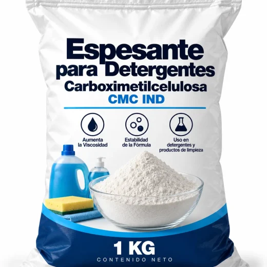 Espesante para Detergentes Carboximetilcelulosa CMC IND 1 KG Espesante para Detergentes Carboximetilcelulosa CMC IND 1 KG