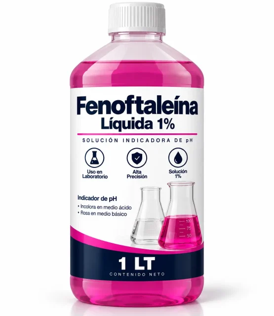 Fenoftaleína Líquida 1% 1 LT