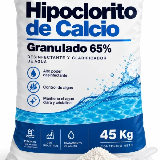 Hipoclorito de Calcio Granulado 65%
