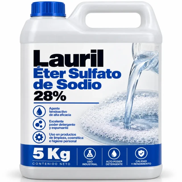 Lauril Eter Sulfato de Sodio 28%