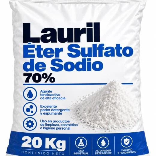 Lauril Eter Sulfato de Sodio 70 1 Lauril Éter Sulfato de Sodio 70%