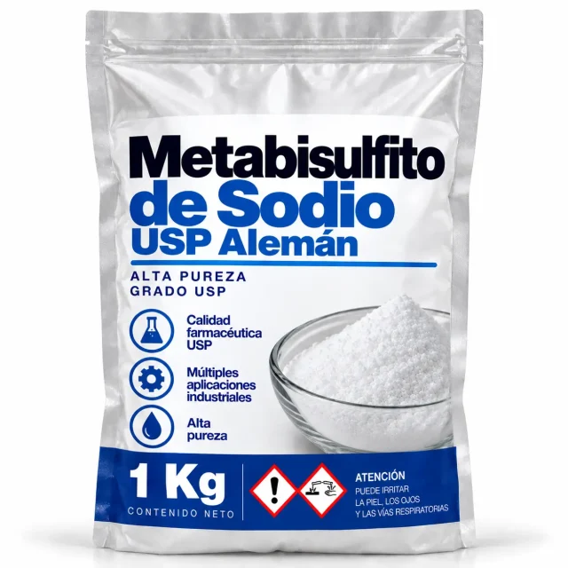 Metabisulfito de Sodio USP Alemán 1 KG