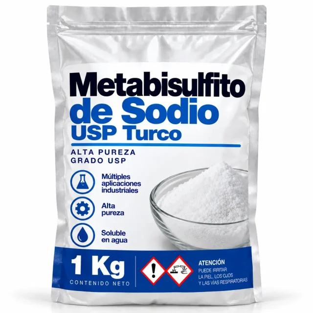 Metabisulfito de Sodio USP Turco 1 KG
