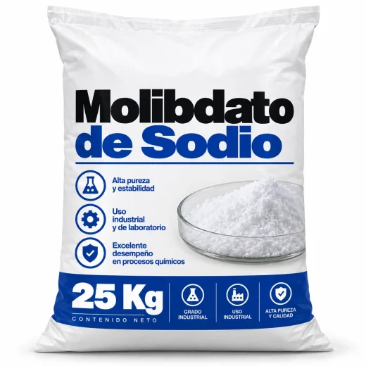 Molibdato de Sodio 25 KG