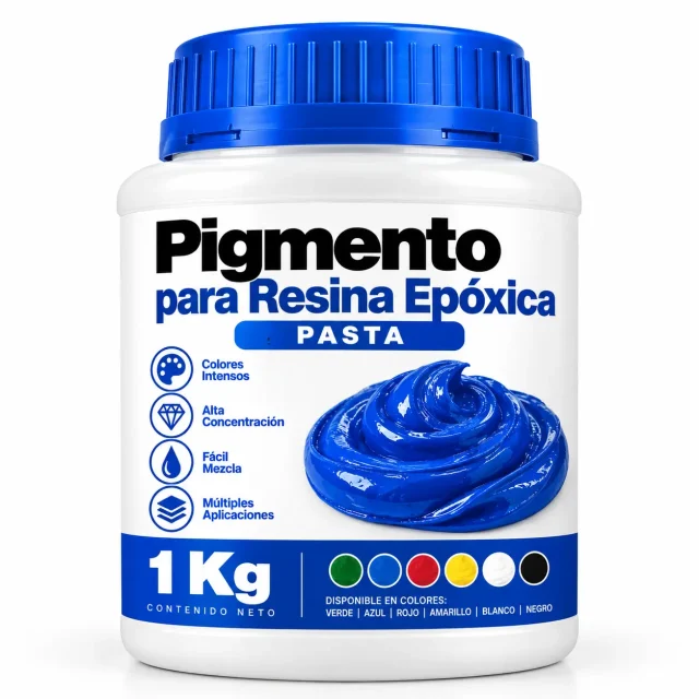 Pigmento para Resina Epóxica Pasta 1 Kg
