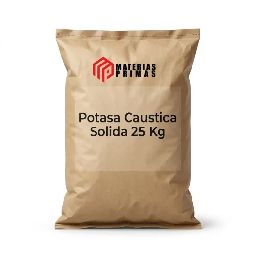 Potasa Cáustica Sólida 25 KG