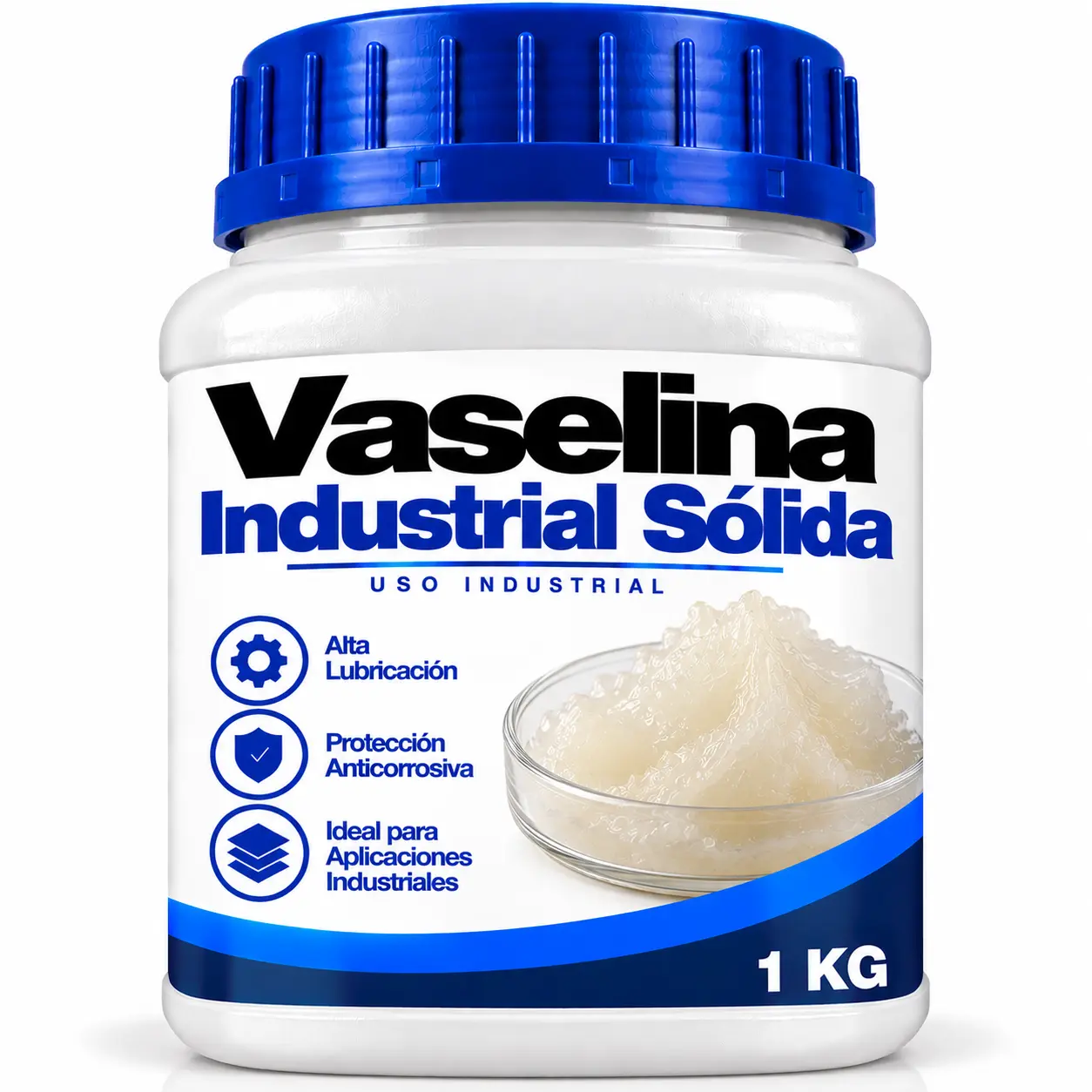 Vaselina Industrial Solida 1 KG 1 Vaselina Industrial Solida 1 KG