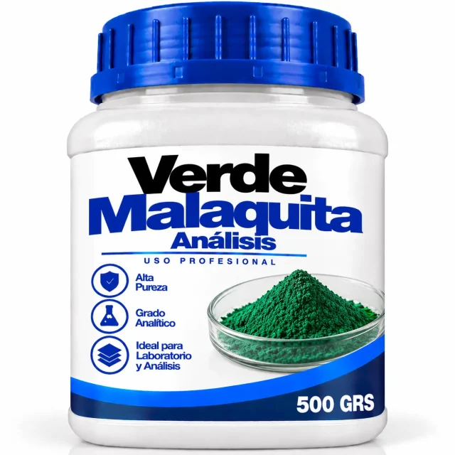Verde Malaquita Análisis 500 GRS