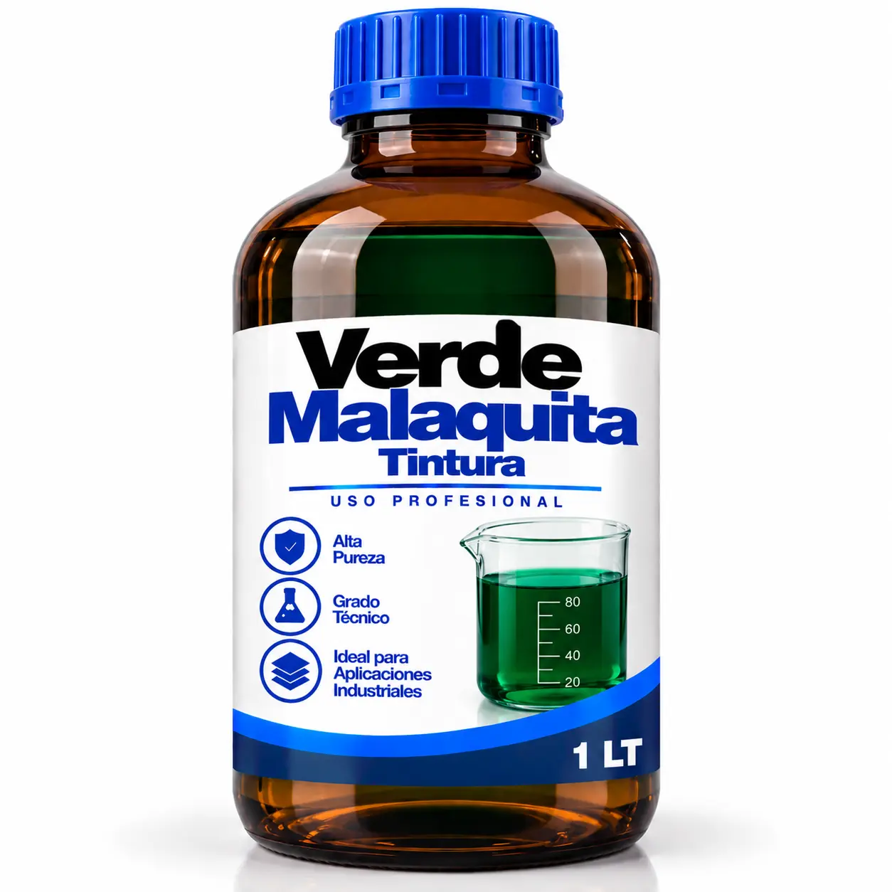 Verde Malaquita Tintura 1 LT 1 Verde Malaquita Tintura 1 LT