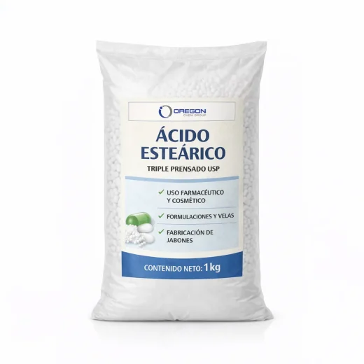 Ácido Esteárico Usp 1Kg