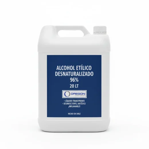 Alcohol Etílico 96% Desnaturalizado 20 Lts