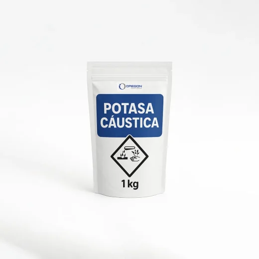 Potasa Cáustica Sólida 1 KG