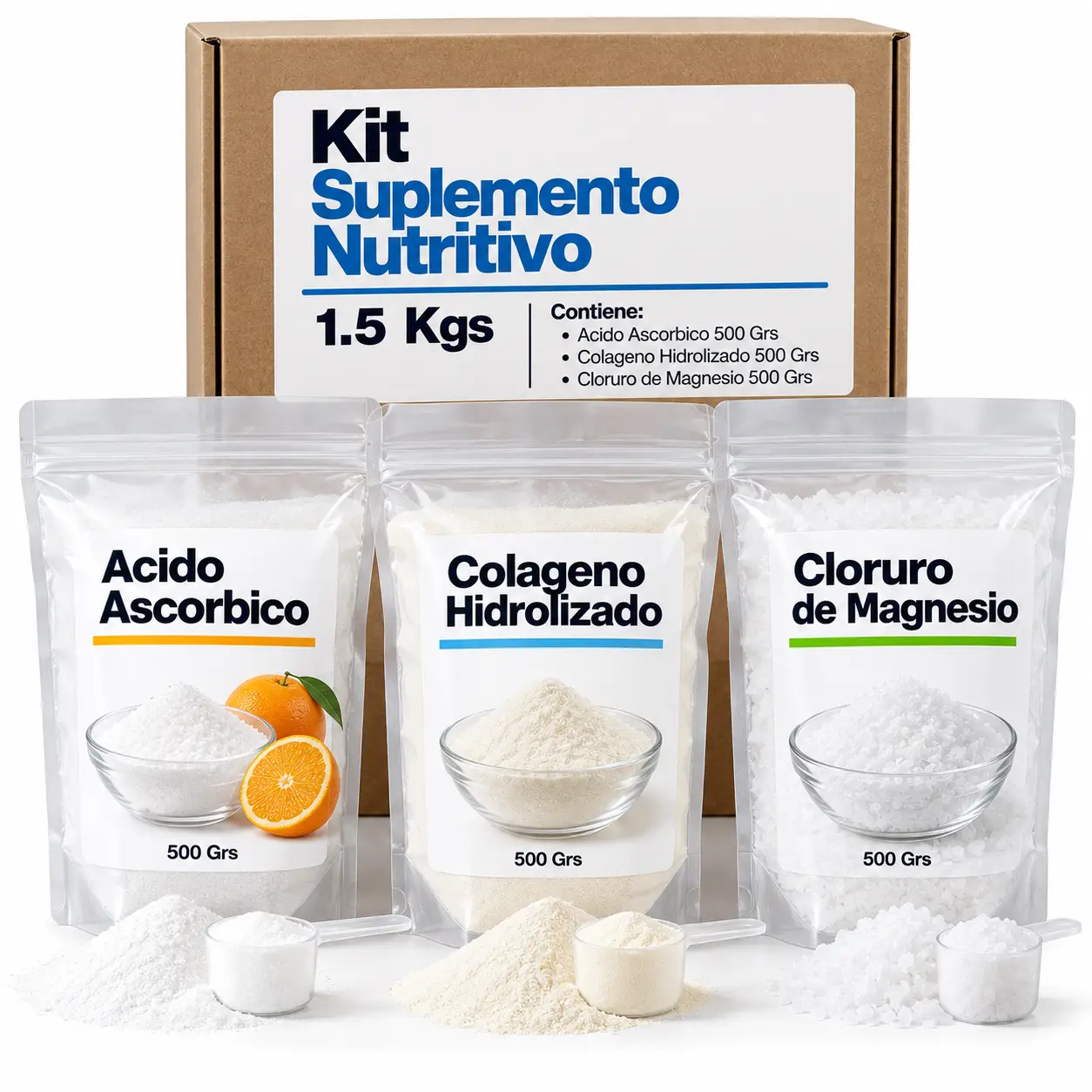 Kit Suplemento Nutritivo 1.5 Kgs Kit Suplemento Nutritivo