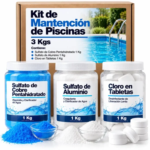 Kit de Mantención de Piscinas