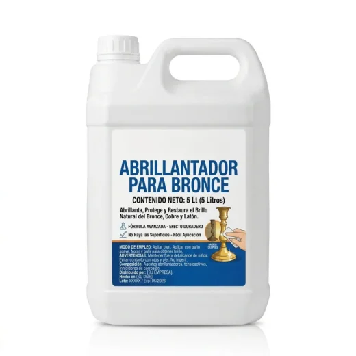 Abrillantador para bronce