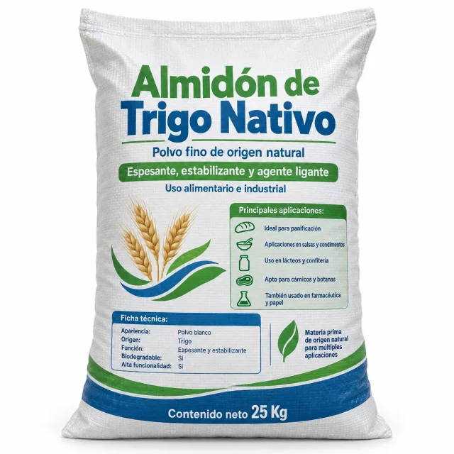 Almidón de Trigo Nativo 25 Kg